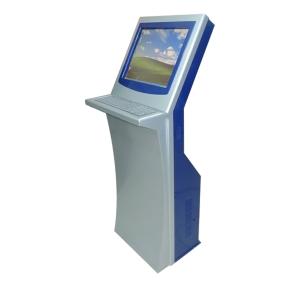 Windows 7 Interactive Information Kiosk Free Standing Customizable Design