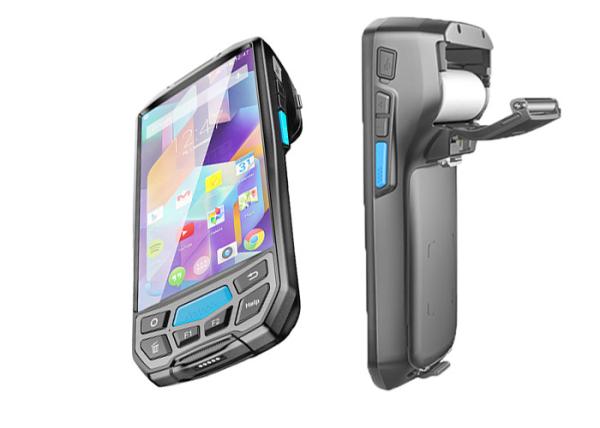 Cheap Android 7.0 Handheld Computer With Printer , 2GB RAM And 16GB ROM for sale