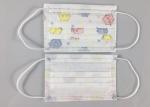 Adjustable Nose Piece Elastic Cartoon Anti Virus 3ply Face Mask