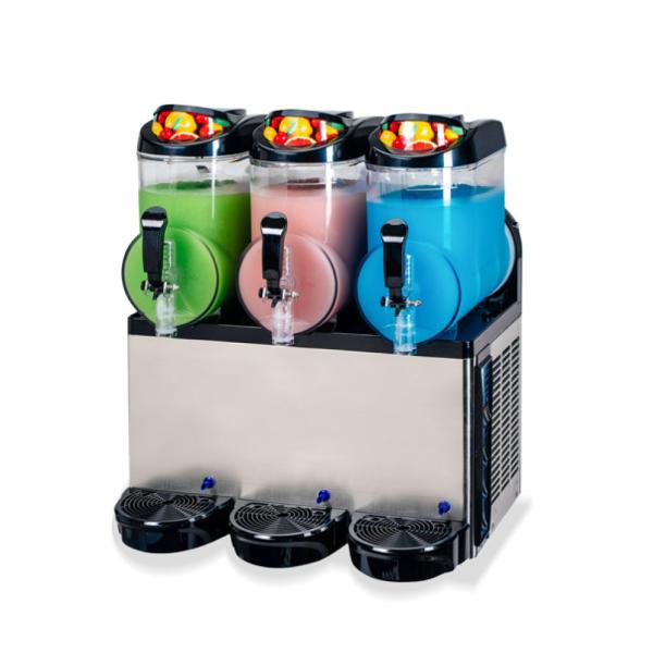 Cheap Big Capacity 36l 3 Tank Slush Machine 12Lx3 Treble Slush Puppy Maker for sale