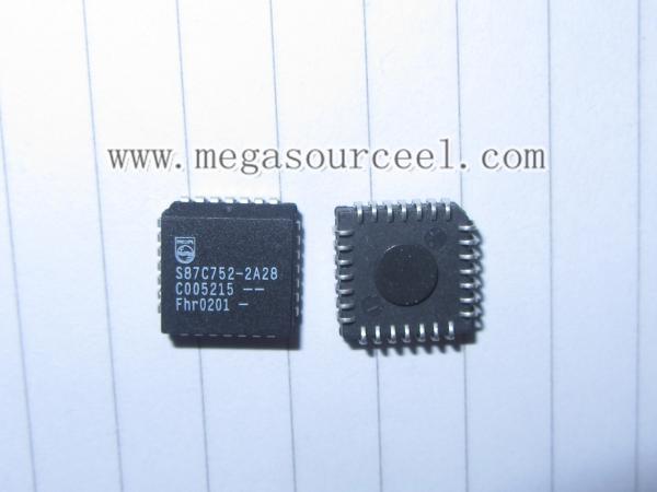 Cheap S87C752-2A28 - - 80C51 8-bit microcontroller family 2K/64 OTP/ROM, 5 channel 8 bit A/D, I2C, PWM, low pin count for sale