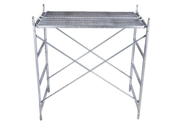 Cheap Construction Scaffolding Frame System Galvanized Q235 Cross Brace Scaffolding for sale