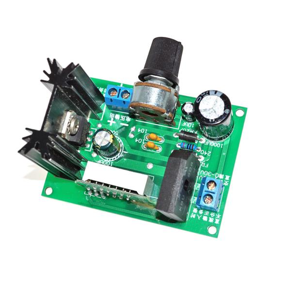 LM317 Sensors For Arduino Power Voltage Regulator Step down Power Module + LED