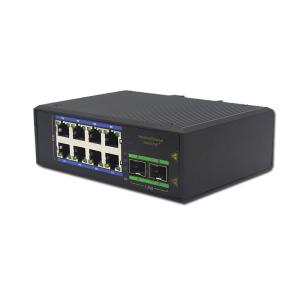 Best IEEE802.3z Industrial Gigabit Ethernet Switch , 8 *1000M Unmanaged Fiber Switch wholesale