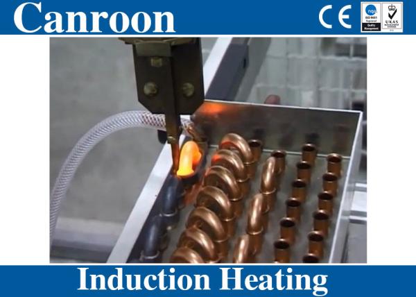 Cheap High Efficient Induction Heating Machine for Automatic Copper Tube Brazing of Heat Exchanger Components for sale
