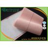Light Brick Red Colour 100% Cotton Elastic Adhesive Bandage  Wrist Protection Fixation Tape with Feather Edge for sale