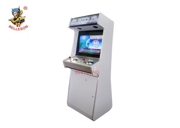 Cheap New Design  White Upright Arcade Game Machine With Stainless Control Panel With 1940 Games for sale