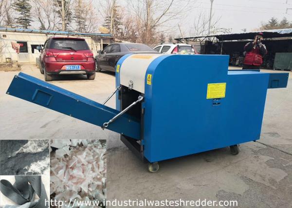 Cheap Polyester / Polypropylene / Nylon Shredder Seat Belt Cutting Machine Power Saving for sale