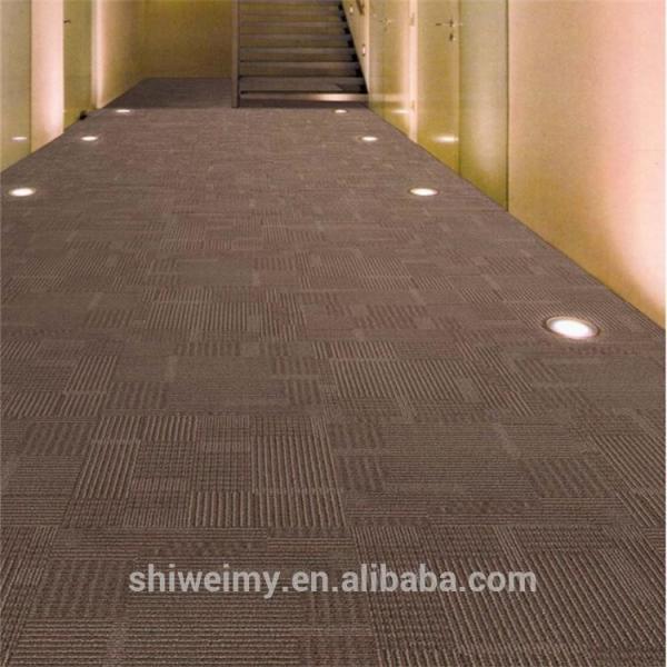 Cheap Plain multi leve loop gallery carpet tile with competitive price for sale