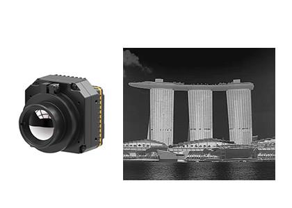 Cheap High Resolution LWIR Thermal Surveillance Camera Module Uncooled ＜30mK NETD for sale