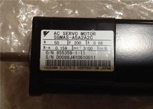 Best SGMAS-A5A2A2C 50W 200V Industrial Servo Motor With 17bit Absolute Encoder wholesale
