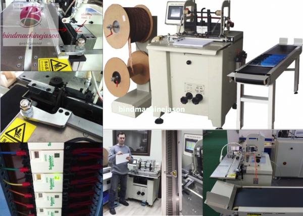 Cheap Semi automatic double loop wire closer DCA520 for calendar produce for sale