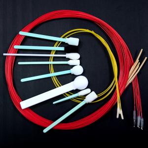 China High Absorbent Camera Solvent Cleaning Swabs ESD Safe Handle Easy To Use on sale