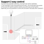 Remote / Voice Control Wifi Smart Switches With Scheduling Automation Energy