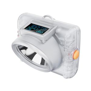 KL6LMB Cordless LED Mining Cap Lamp Underground Miner Light With OLED Display