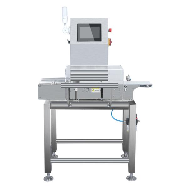 Cheap Touch Screen Display Automatic Check Weigher Customized High Accuracy Of ±0.5g for sale
