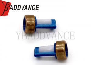 China Petrol Fuel Injector Filter Basket Blue Color For Japanese Car One Year Warrany on sale