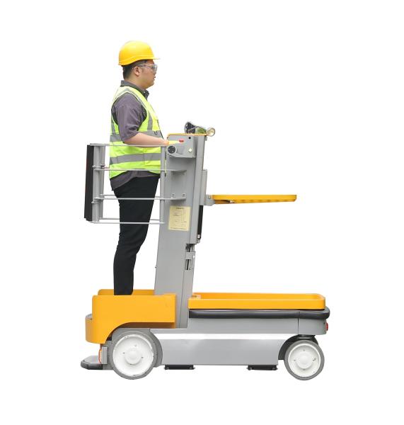 Cheap SP50 Aerial Order Picker for Handling Rated Load 341kg Maximum Speed 3 Mph for sale