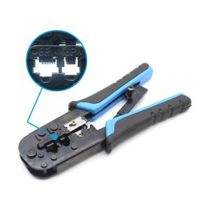 China Steel Handle Multi-connector Module Plug Crimping Tool for Imperial Measurement System on sale