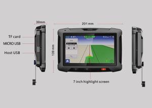 China Anti Glare Android Industrial Tablet PC Triaxial accelerometer for Dispatch Management on sale