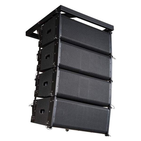 Cheap Double 10 Inch Powered Speaker System Line Array With Class D Digital Amplifier for sale