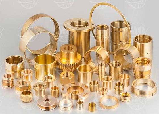 Cheap Casting Bronze Bushing Material Low Noise Automobile Application for sale