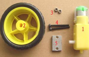 Best Smart Car Chassis Remote Control Car Parts Suits for Arduino Starter wholesale