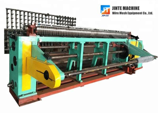 Cheap Straight Reverse Twist 4.5T Hexagonal Wire Mesh Machine for sale
