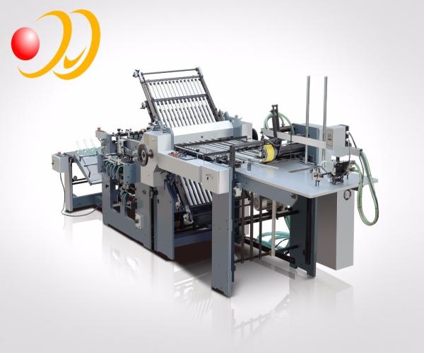 Cheap Combined 150m/Min 200gsm Paper Folding Machine With Sound Barrier for sale