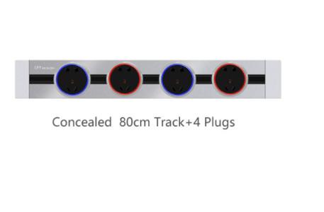 Cheap Lighting Plug Power Track Socket Rail Accessories System With Connectors for sale