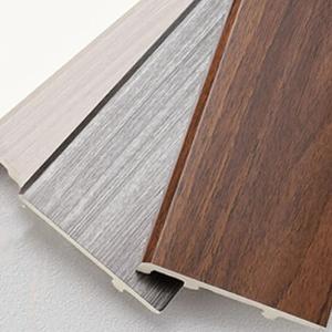 Best Rectangular WPC Skirting Laminate Floor Skirting 80*16*2000mm wholesale