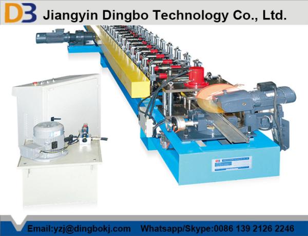 Cheap Metal Sheet Roller Shutter Door Roll Forming Machine With 1200mm Feeding Width for sale