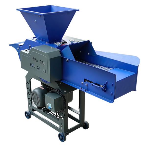 Cheap 1t/H 3t/H 6t/H Electric Chara Machine Chaff Cutter 4kw/6HP for sale