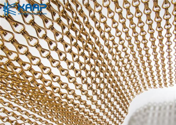Cheap Architectural   Metal Curtain Chain Link Mesh Screen Curtains for sale