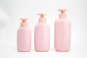 Best 380ml 550ml HDPE Emulsion Bottle Plating Silver Spray Nozzle wholesale