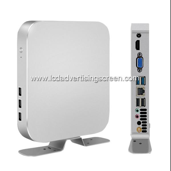 Cheap LCD Media Player Box USB to Monitor Metal Case White or Black Android and Software for sale