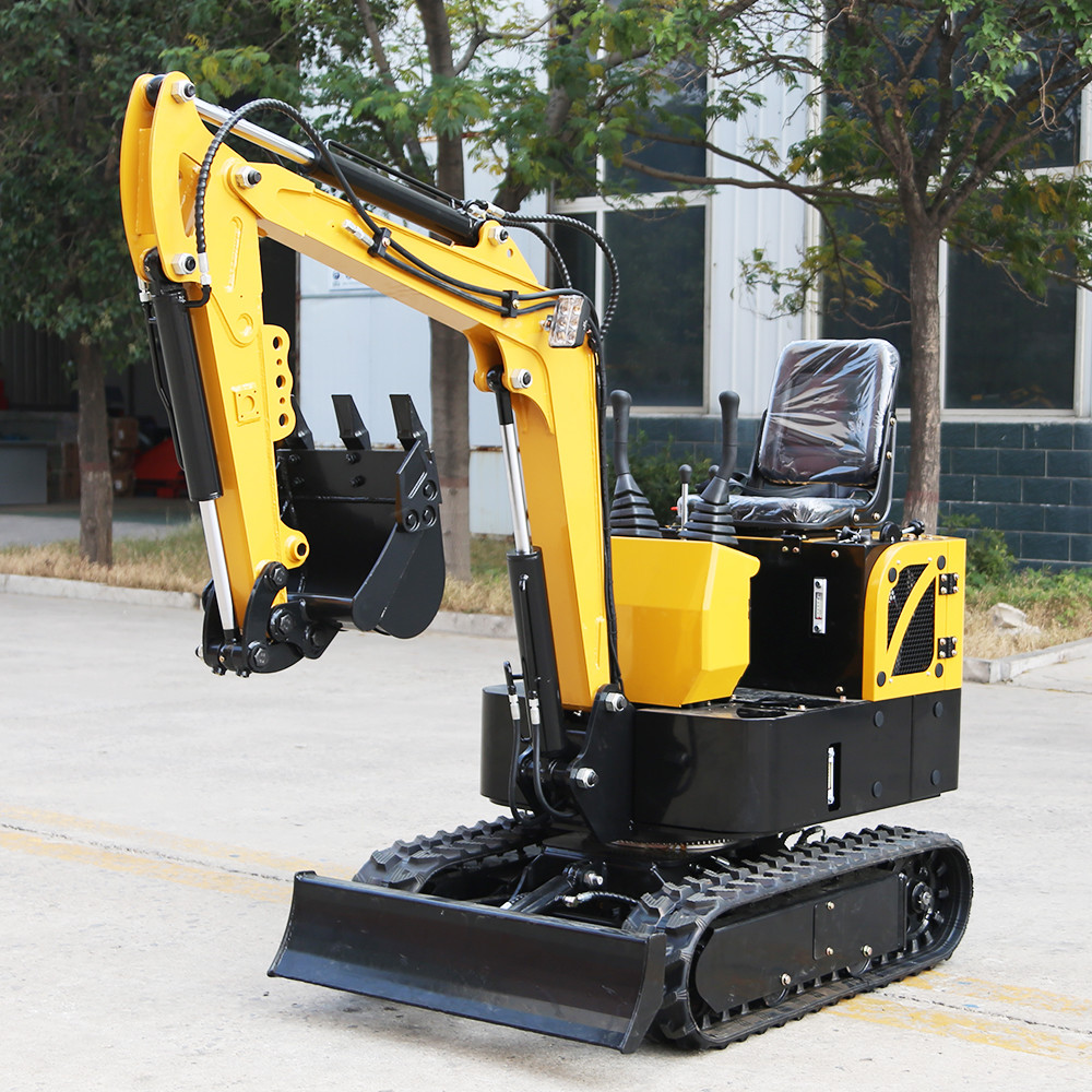 1 Ton Electric Remote Control Small Micro Excavator Crawler Road Crushing Crawler Hydraulic Digger