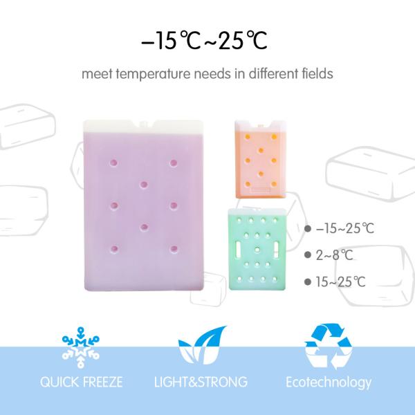 Cheap Phase Change Material PCM Pack With Different Temperature Range PCM Ice Pack for sale