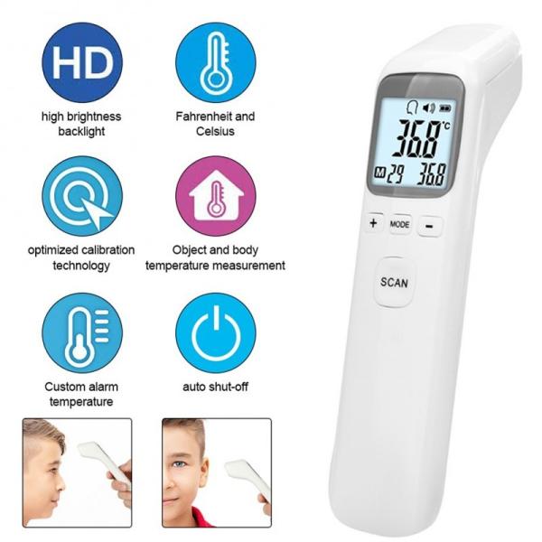 Cheap Multi Function Non Contact Infrared Thermometer 1 Second Rapid Measurement for sale