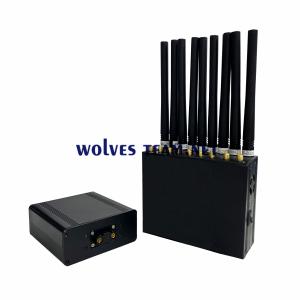 China Portable Handheld 16 frequency  wireless Signal Jammer GSM CDMA 3G 4G 5G WiFi UHF VHF spy cams Signal Jammer  RF control on sale