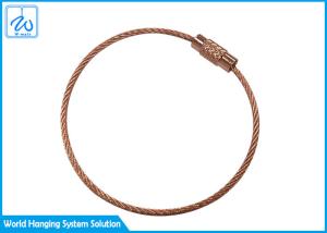 Cable Loop Key Ring