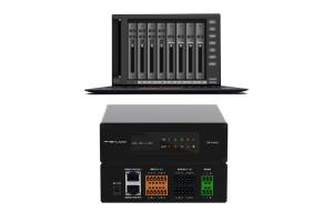 China RS485 Control Dante Audio DSP , Mini Audio Interface With PoE Power Supply on sale