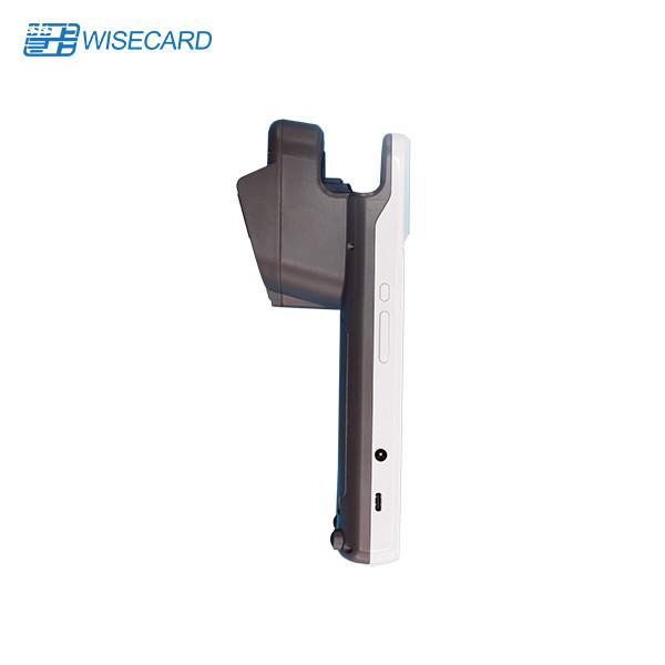 Cheap MSR IC NFC QR Code Biometric POS Terminal , Touch Screen Credit Card Terminal for sale