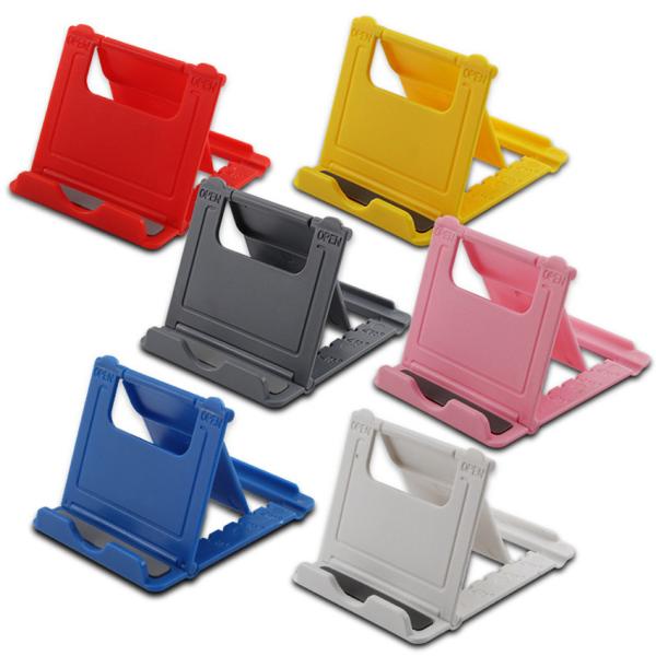 Cheap Adjustable Mobile Phone Bracket 8x7cm Double Folding Desktop Phone Stand for sale