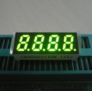 0.32 Inch Green Four Digit 7 Segment Led Display Temperature Humidity Indicator