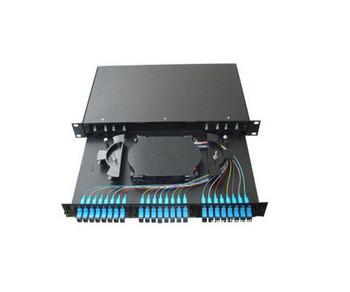 Cheap Single / Mutil Mode Fiber Optic Patch Panel For FTTH FTTB FTTX Network for sale