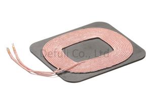 Universal 5V 1.5A Qi Wireless Receiver Coil One Layer With 100KHZ Frequency