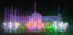 China Vietnam 3D Mapping Show Color Changing Water Fountain on sale