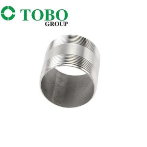 Best 1.25'' - 4'' Stainless Steel Inner Connector Pipe Fittings Use Thread Pipe Nipple wholesale