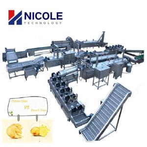 Best Electric 80 - 200kg/H Pellet Frying Line Fully Automatic wholesale